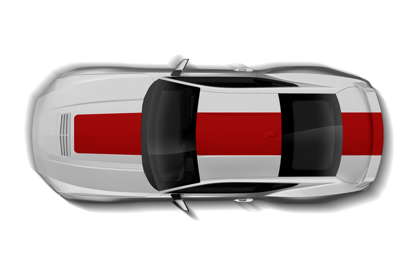 Center stripes graphics stickers decals for Ford Mustang