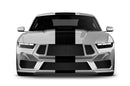 Center racing stripes graphics decals for Ford Mustang