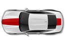 Center rally racing stripes graphics decals for Chevrolet Camaro
