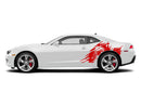 Cobra head graphics stickers decals for Chevrolet Camaro 2010-2015