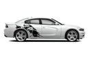Cobra head side graphics, decals compatible with Dodge Charger