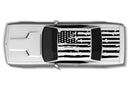 American flag roof graphics decal for Dodge Challenger 2008-2014