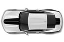 Dual rally racing stripes graphics decals for Chevrolet Camaro