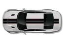 Dual stripes with pin graphics decals for Dodge Charger Hellcat SRT 
