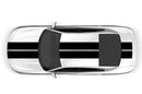 Dual racing stripes graphics decals for Dodge Charger