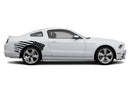 Flag USA back side graphics stickers decals for Ford Mustang 2010-2014