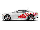Flag USA graphics stickers decals for Chevrolet Camaro 2010-2015