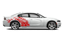 Furious hornet side graphics stickers decals for Dodge Charger