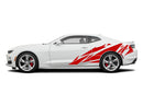 Geometric patterns side graphics stickers decals for Chevrolet Camaro