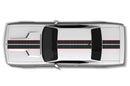 Honeycomb stripes pinstriping decals for Dodge Challenger 2008-2014