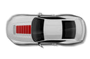 Linear hood decals graphics stickers decals for Ford Mustang