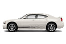 Lower rush stripes graphics decals for Dodge Charger 2006-2010