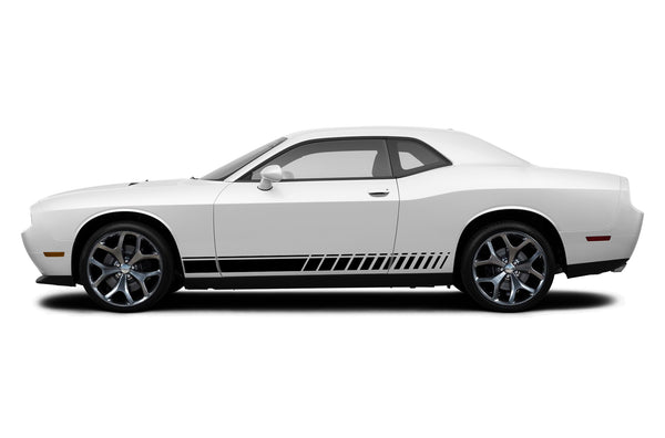 Lower speed stripes graphics decals for Dodge Challenger