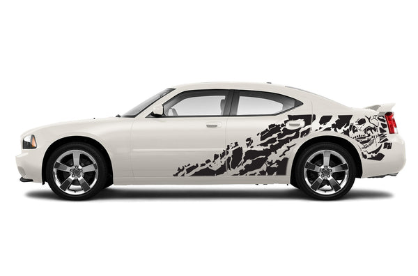 Nightmare side graphics stickers decals for Dodge Charger 2006-2010