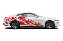 Nightmare side graphics stickers decals for Ford Mustang