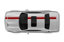Offset  rally stripes graphics decal for Dodge Challenger