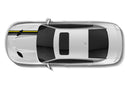 Offset stripe line graphics decals for Dodge Charger Hellcat