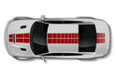 Pulse racing stripes graphics decals for Dodge Charger Hellcat SRT