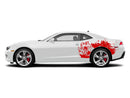 Rhino hit graphics stickers decals for Chevrolet Camaro 2010-2015