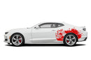 Rhino hit side graphics stickers decals for Chevrolet Camaro
