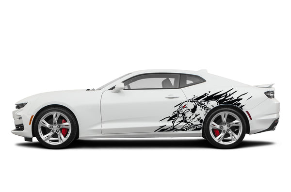Wild bear side graphics stickers decals for Chevrolet Camaro