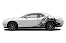 Wild lion side graphics stickers decals for Dodge Challenger
