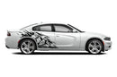 Wild bear side graphics, decals compatible with Dodge Charger