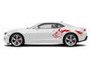 Wild coyote graphics stickers decals for Chevrolet Camaro 2010-2015